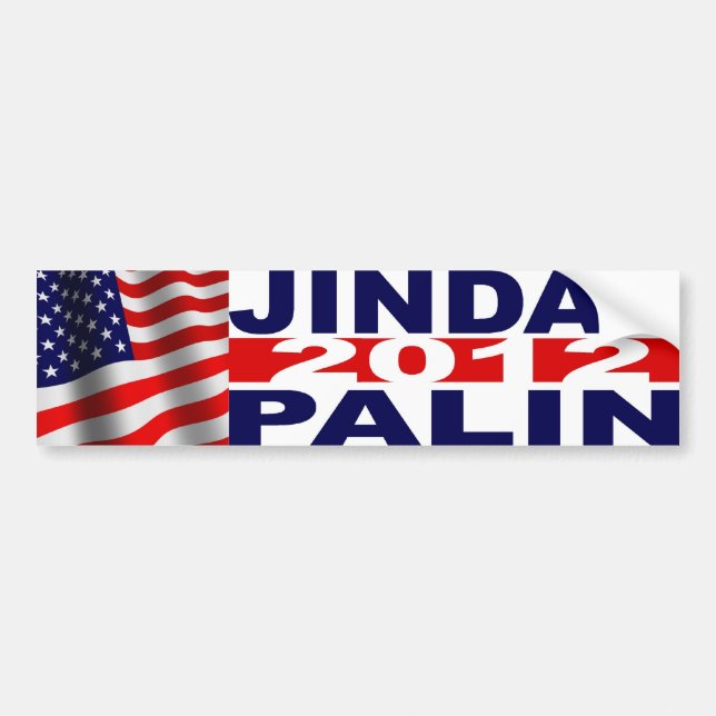 Autocollant De Voiture Adhésif pour pare-chocs de Jindal Palin (Devant)