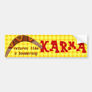 Autocollant De Voiture Adhésif pour pare-chocs de karma