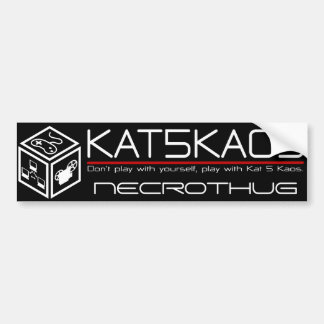 Autocollant De Voiture Adhésif pour pare-chocs de KAT 5 Kaos