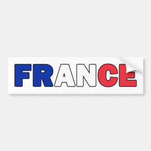Autocollant De Voiture Adhésif pour pare-chocs de la France