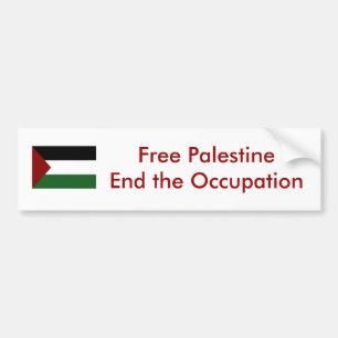 Autocollant De Voiture Adhésif pour pare-chocs de la Palestine
