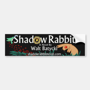 Autocollant De Voiture Adhésif pour pare-chocs de lapin d'ombre