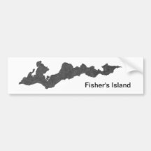 Adhésif pour pare-chocs de l'île de Fisher
