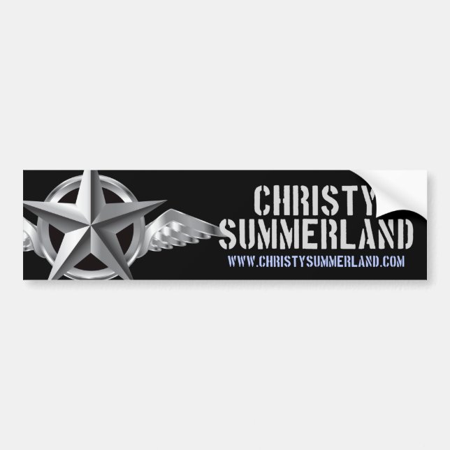 Autocollant De Voiture Adhésif pour pare-chocs de logo de Christy (Devant)