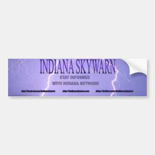 Autocollant De Voiture Adhésif pour pare-chocs de logo de l'Indiana