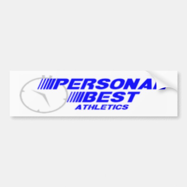 Autocollant De Voiture Adhésif pour pare-chocs de logo de PBA (Devant)