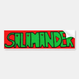 Autocollant De Voiture Adhésif pour pare-chocs de logo de salamandre