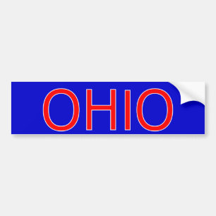Autocollant De Voiture Adhésif pour pare-chocs de l'Ohio