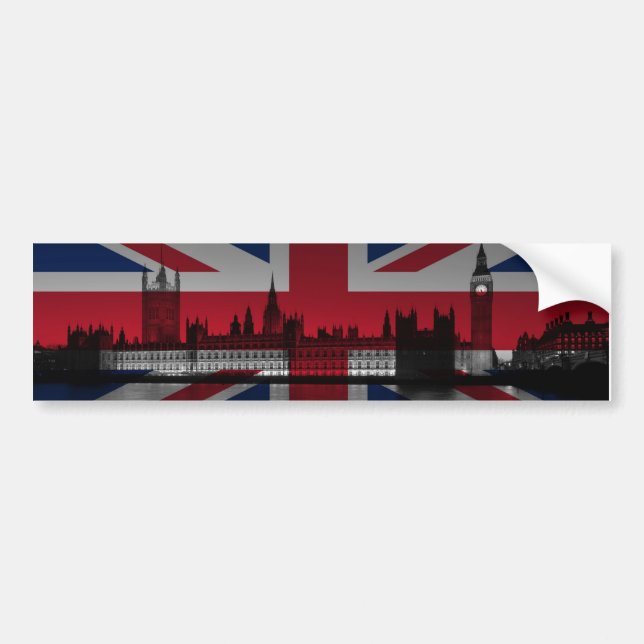 Autocollant De Voiture Adhésif pour pare-chocs de Londres (Devant)