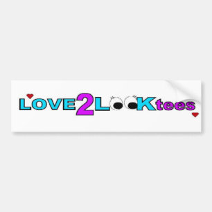 Autocollant De Voiture Adhésif pour pare-chocs de Love2Looktees