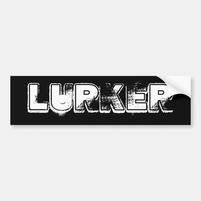 Autocollant De Voiture Adhésif pour pare-chocs de lurker (Devant)