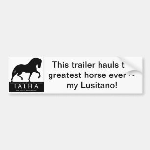 Autocollant De Voiture Adhésif pour pare-chocs de Lusitano