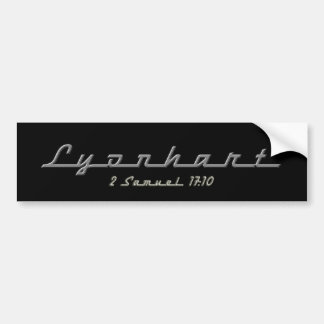 Autocollant De Voiture Adhésif pour pare-chocs de Lyonhart