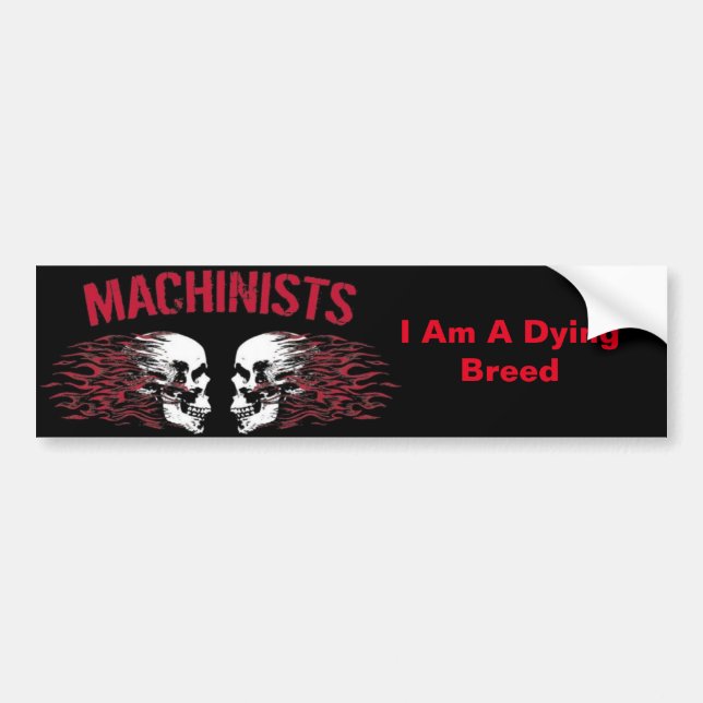 Autocollant De Voiture Adhésif pour pare-chocs de machiniste (Devant)