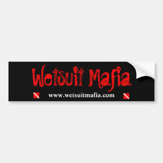 Autocollant De Voiture Adhésif pour pare-chocs de Mafia de Wetsuit