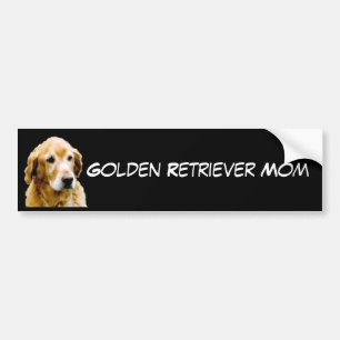 Autocollant De Voiture Adhésif pour pare-chocs de maman de golden