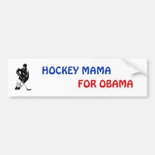 AUTOCOLLANT DE VOITURE ADHÉSIF POUR PARE-CHOCS DE MAMAN FOR OBAMA