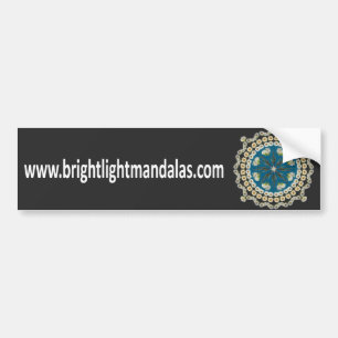 Autocollant De Voiture Adhésif pour pare-chocs de mandalas de Brightlight