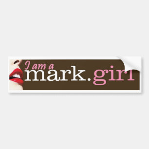 Autocollant De Voiture Adhésif pour pare-chocs de Mark.girl