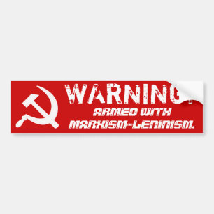 Autocollant De Voiture Adhésif pour pare-chocs de marxisme-léninisme