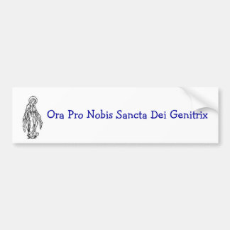 Autocollant De Voiture Adhésif pour pare-chocs de Mary