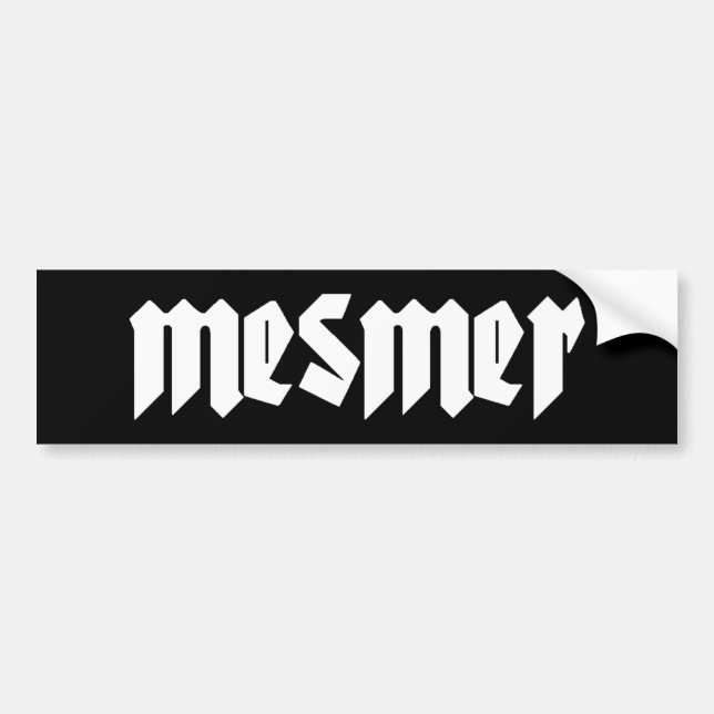 Autocollant De Voiture Adhésif pour pare-chocs de Mesmer (Devant)
