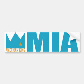 Autocollant De Voiture Adhésif pour pare-chocs de MIMS - roi américain de