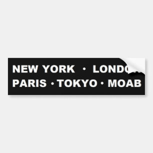 Autocollant De Voiture Adhésif pour pare-chocs de Moab