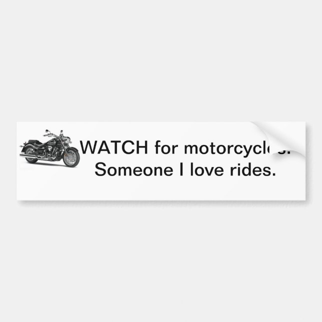 Autocollant De Voiture Adhésif pour pare-chocs de moto (Devant)