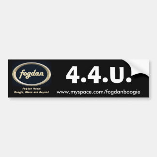 Autocollant De Voiture Adhésif pour pare-chocs de musique de Fogdan