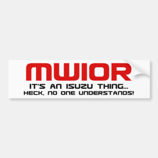 Autocollant De Voiture Adhésif pour pare-chocs de MWIOR
