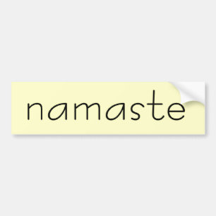 Autocollant De Voiture adhésif pour pare-chocs de namaste