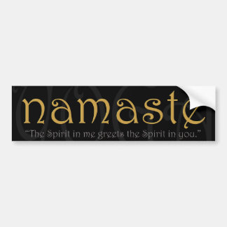 Autocollant De Voiture Adhésif pour pare-chocs de Namaste