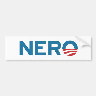 Autocollant De Voiture Adhésif pour pare-chocs de NERO d'Obama