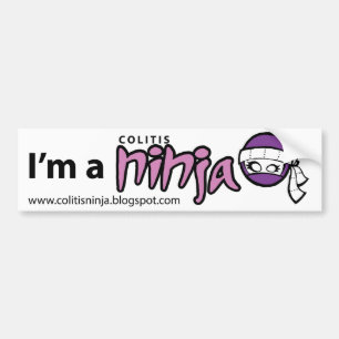 Autocollant De Voiture Adhésif pour pare-chocs de Ninja de colite