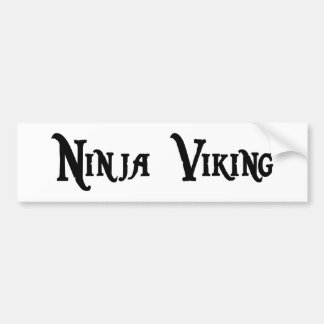 Autocollant De Voiture Adhésif pour pare-chocs de Ninja Viking