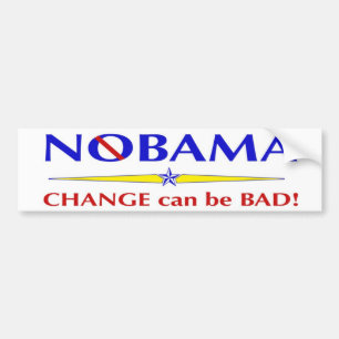 Autocollant De Voiture Adhésif pour pare-chocs de NObama