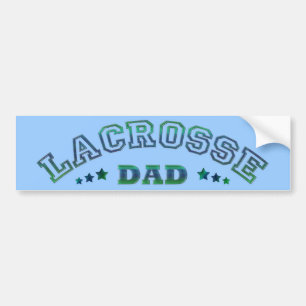 Autocollant De Voiture Adhésif pour pare-chocs de papa de lacrosse