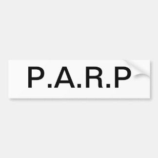 Autocollant De Voiture Adhésif pour pare-chocs de Parp