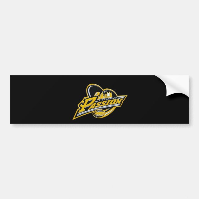 Autocollant De Voiture Adhésif pour pare-chocs de passion de Pittsburgh (Devant)