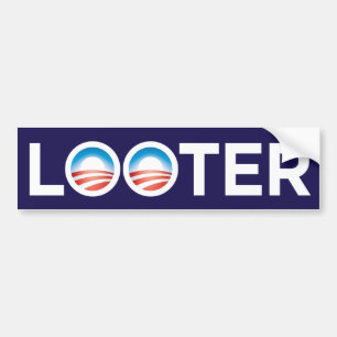 Autocollant De Voiture Adhésif pour pare-chocs de pilleur d'Obama