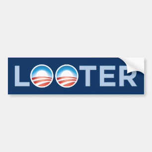 Autocollant De Voiture Adhésif pour pare-chocs de pilleur d'Obama