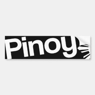 Autocollant De Voiture Adhésif pour pare-chocs de Pinoy