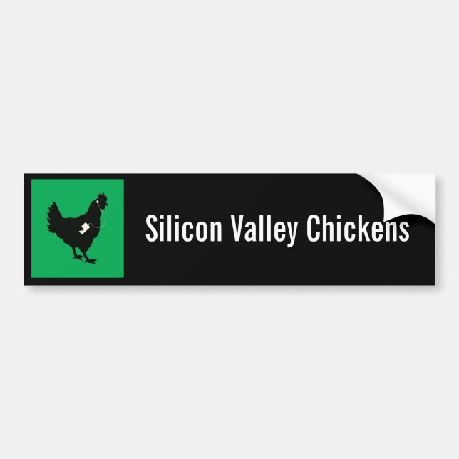 Autocollant De Voiture Adhésif pour pare-chocs de poulets du SV (Devant)