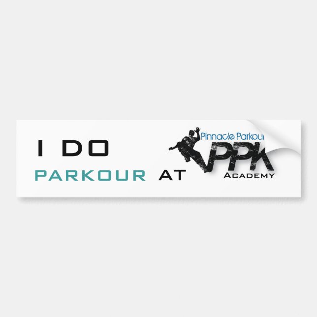 Autocollant De Voiture Adhésif pour pare-chocs de PPK (Devant)