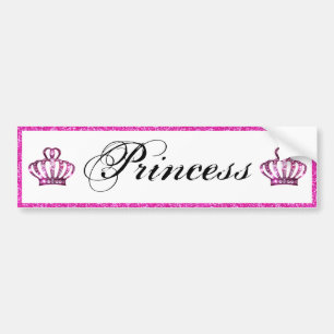Autocollant De Voiture Adhésif pour pare-chocs de "princesse"