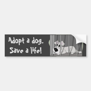 Autocollant De Voiture Adhésif pour pare-chocs de prison de chienchien