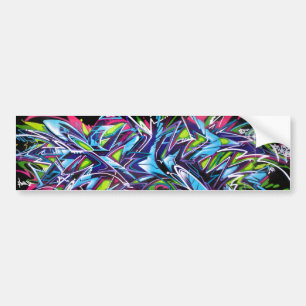 Autocollant De Voiture Adhésif pour pare-chocs de Psychadelic