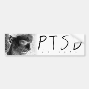 Autocollant De Voiture Adhésif pour pare-chocs de PTSD