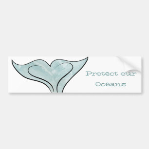 Autocollant De Voiture Adhésif pour pare-chocs de queue de baleine